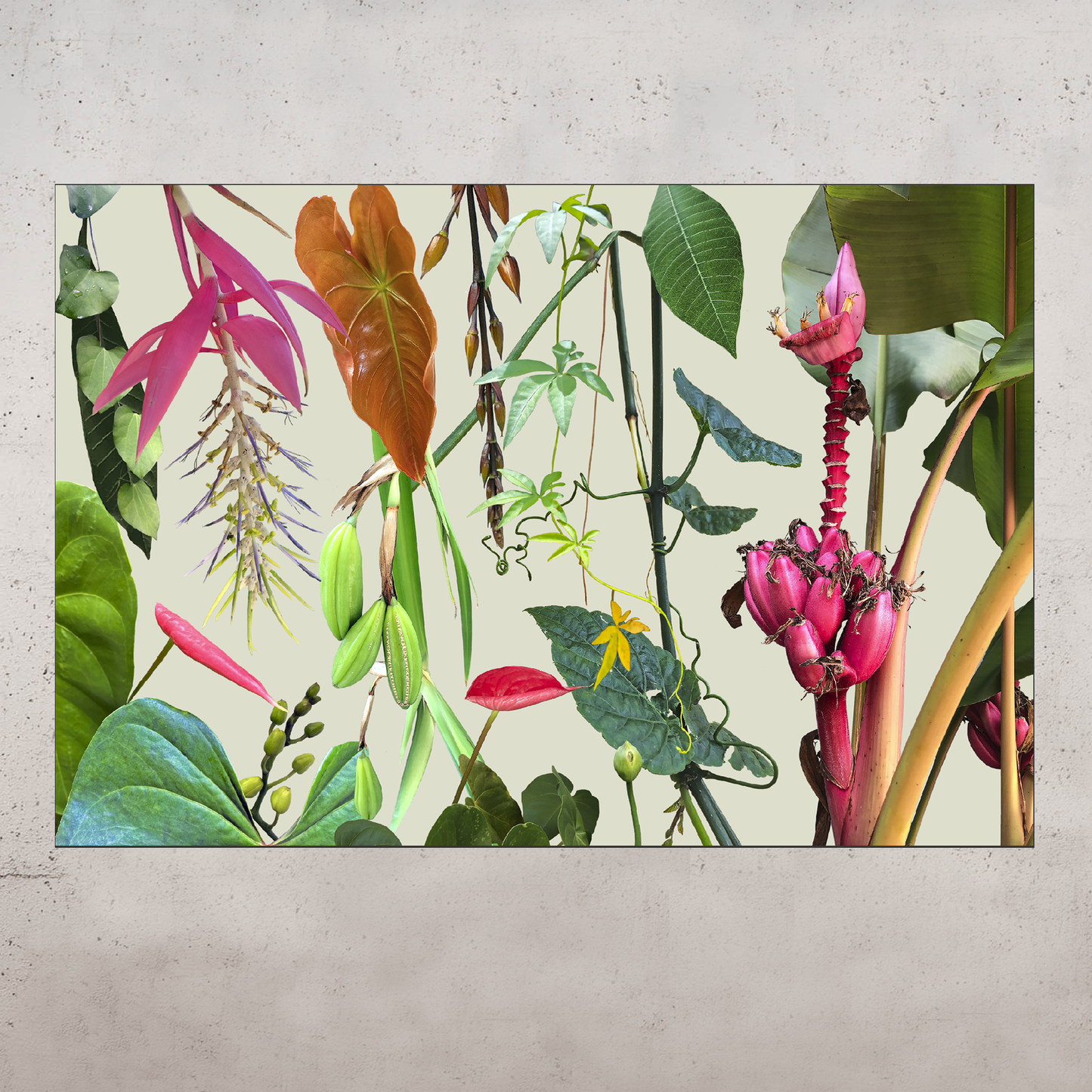Tropical flora I - sob encomenda