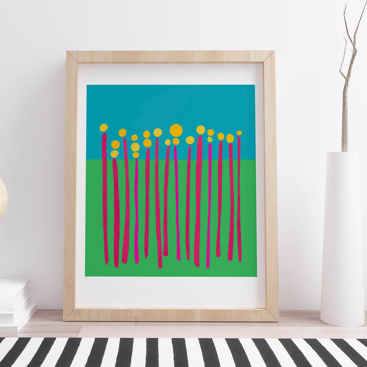 Tall daisies