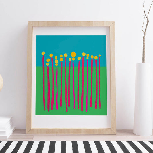 Tall daisies