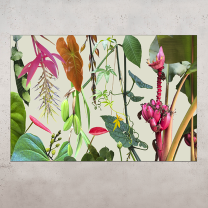 Tropical flora I - sob encomenda